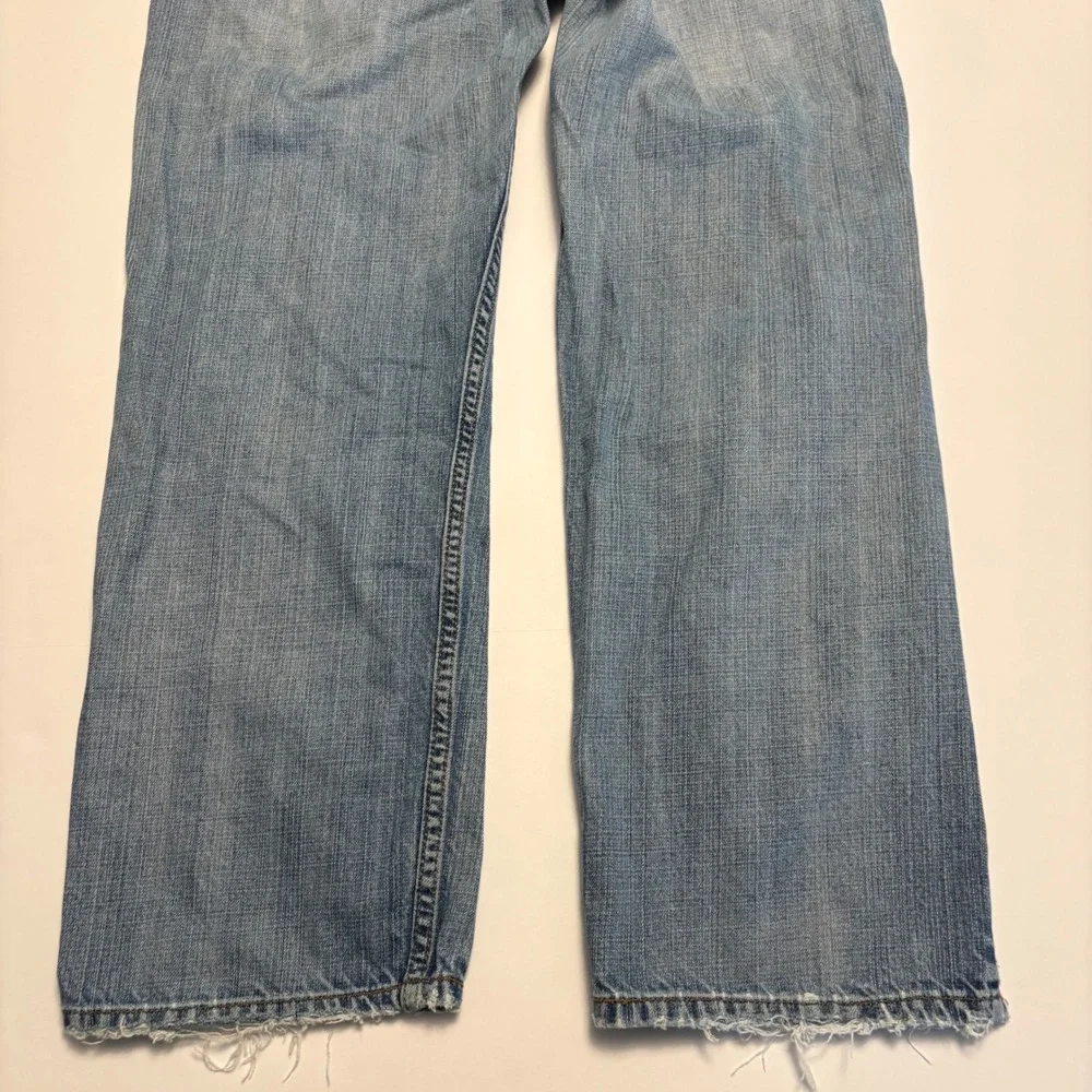 Levi's 559 Relaxed Straight Jeans Mens 36x30 Light Wash Denim Blue 005598190